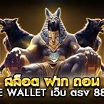 เว็บสล็อตฝากถอนผ่าน wallet